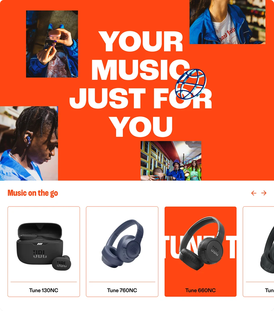 JBL campaign still